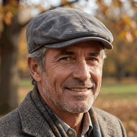 Ramiro Faux Suede Flat Cap