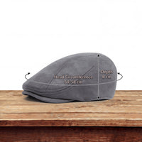 Ramiro Faux Suede Flat Cap