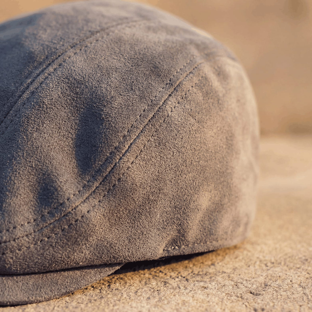 Ramiro Faux Suede Flat Cap
