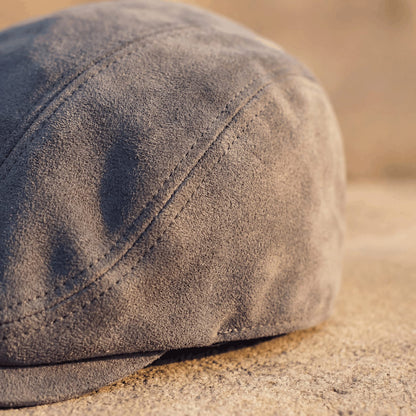 Ramiro Faux Suede Flat Cap_4