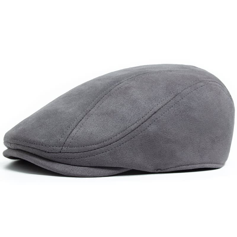 Ramiro Faux Suede Flat Cap