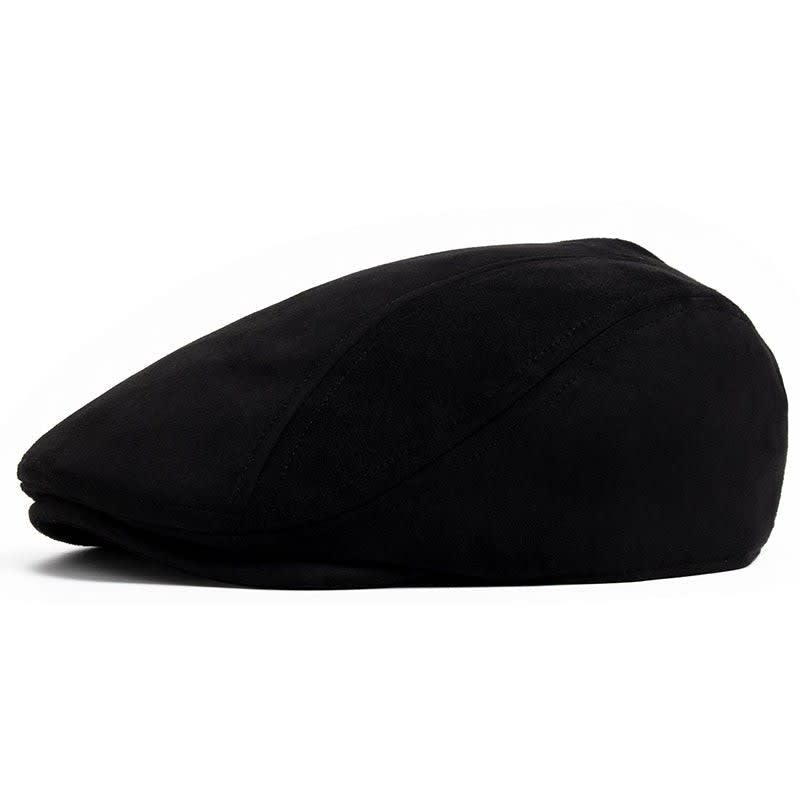 Ramiro Faux Suede Flat Cap