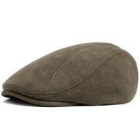Ramiro Faux Suede Flat Cap