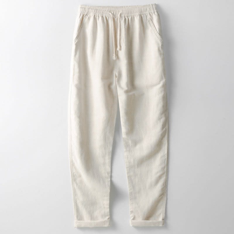 Rowan Lace Up Linen Pants_1