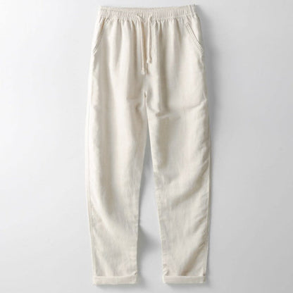 Rowan Lace Up Linen Pants_1