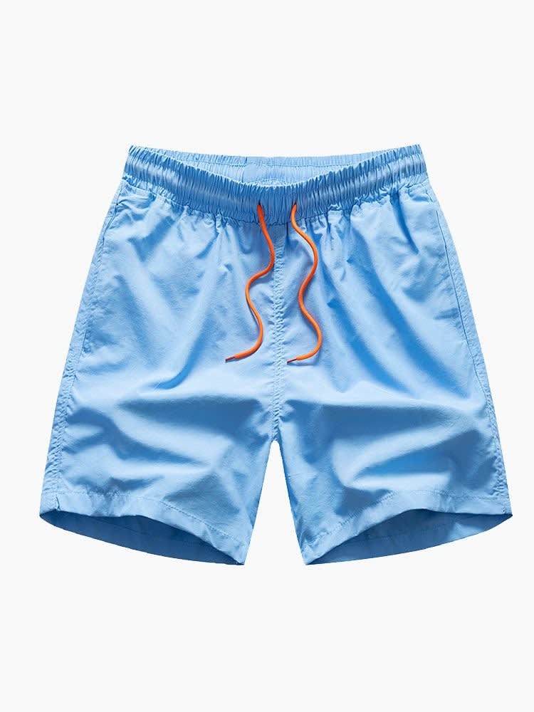 Jaxon Striped Camp Shirt and Swim Shorts Set