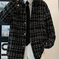 Cornelius Textured Check Overshirt