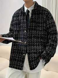 Cornelius Textured Check Overshirt