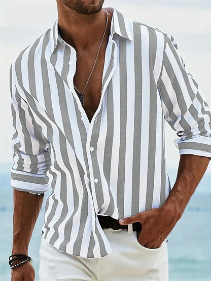 Colton Vertical Stripe Long Sleeve Shirt_6