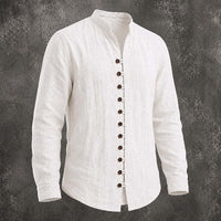 Huxley Band Collar Long Sleeve Shirt