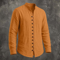 Huxley Band Collar Long Sleeve Shirt