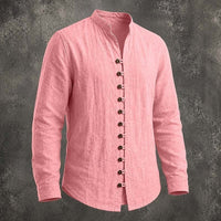 Huxley Band Collar Long Sleeve Shirt