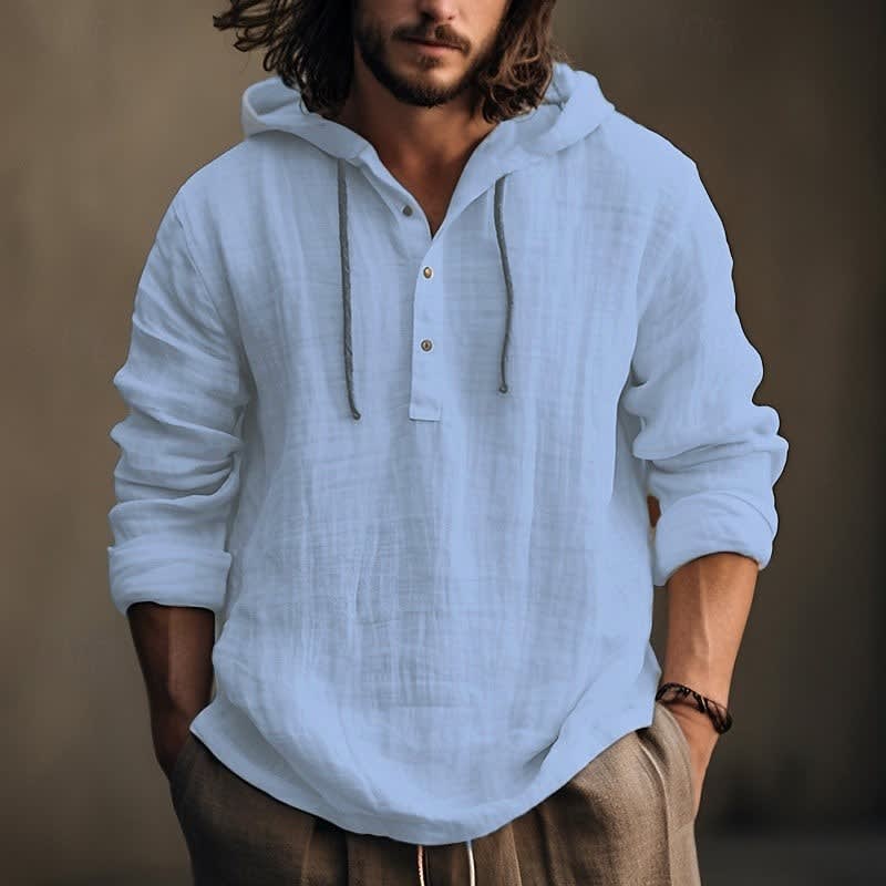 Kerr Crinkle Weave Hooded Shirt_3