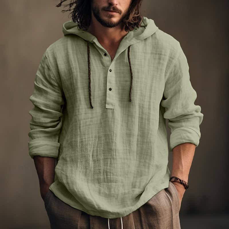 Kerr Crinkle Weave Hooded Shirt_5