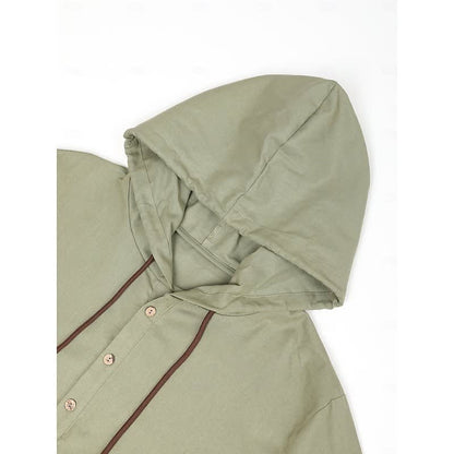Kerr Crinkle Weave Hooded Shirt_7