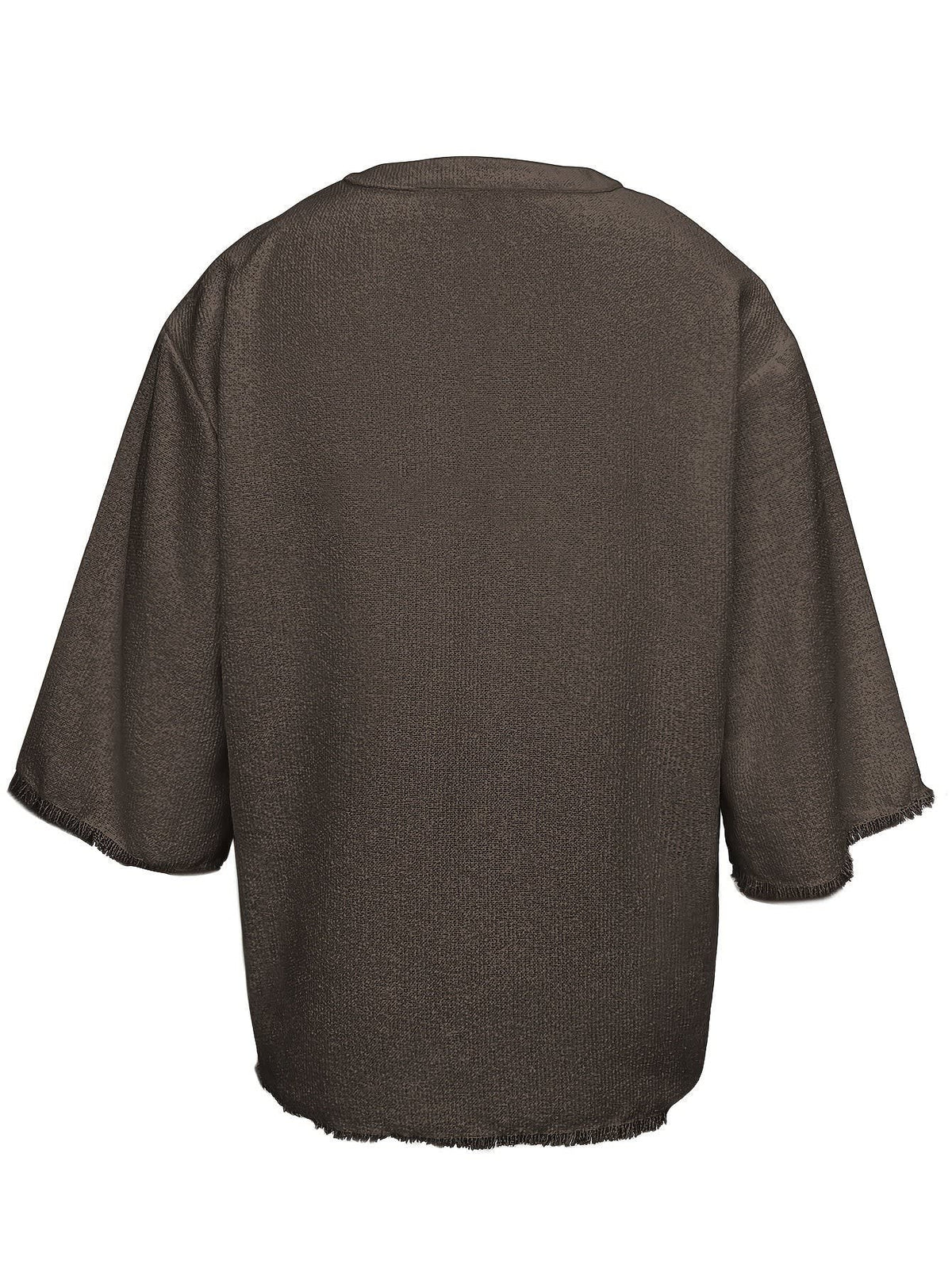 Norris Lace Up V Neck Beach Shirt
