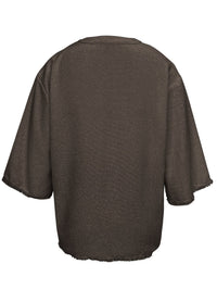 Norris Lace Up V Neck Beach Shirt
