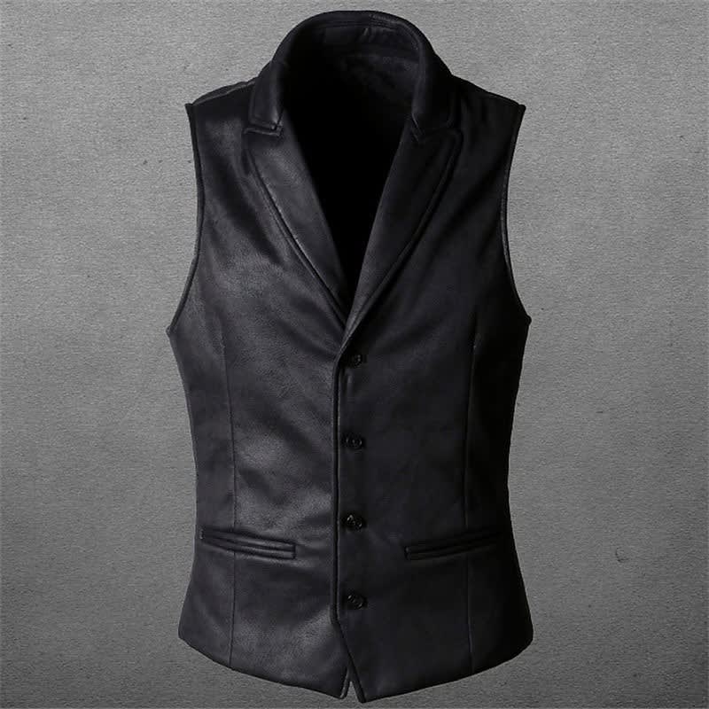 Farley Notch Lapel Single Breasted Waistcoat
