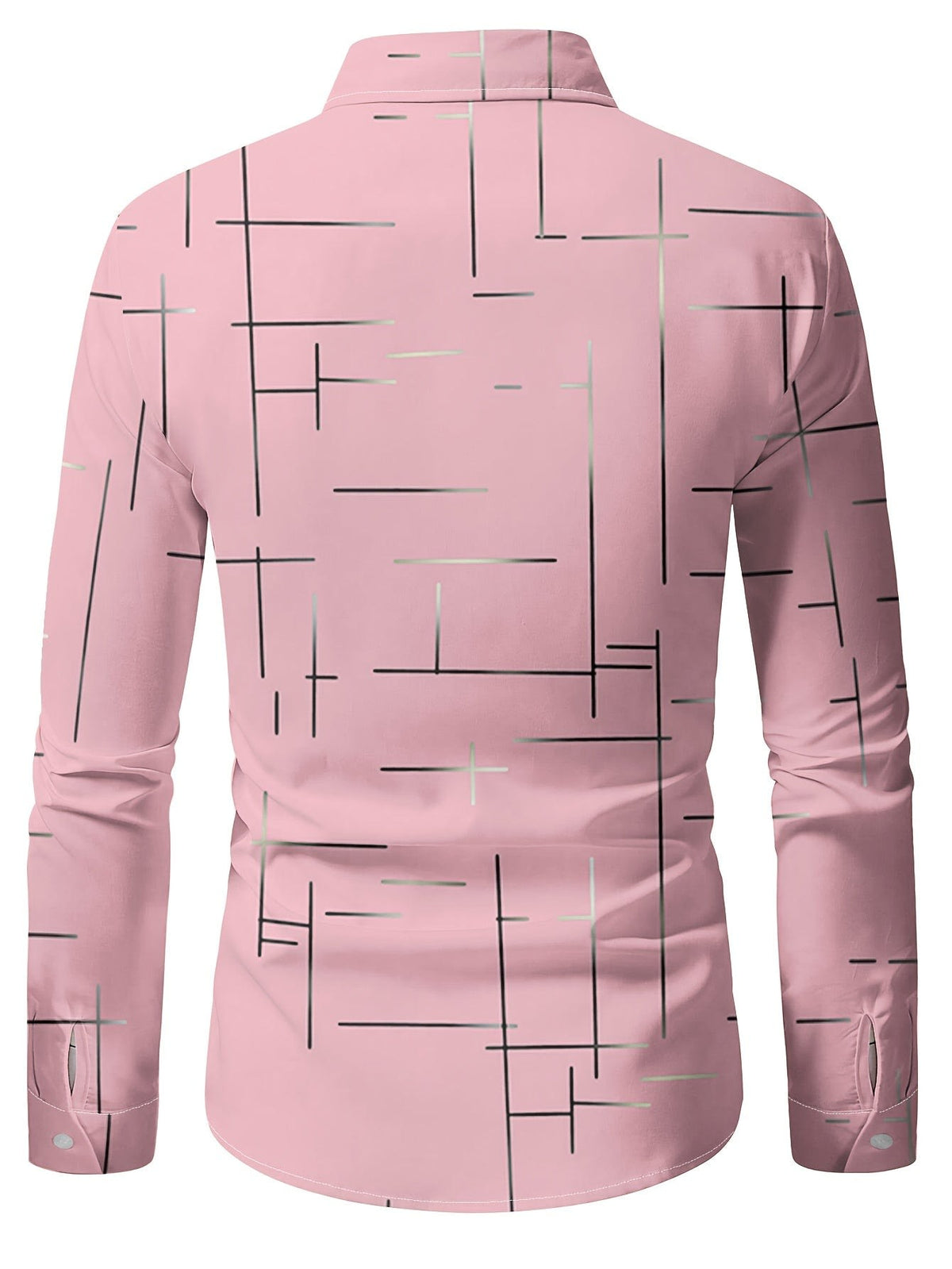 Muir Line Print Long Sleeve Shirt