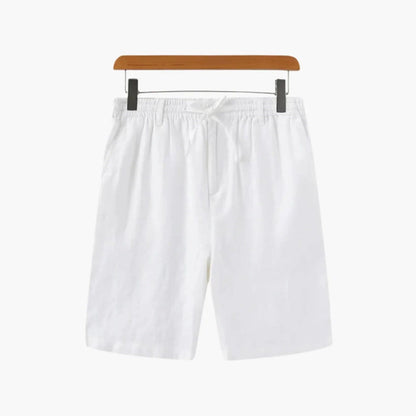 Reid Drawstring Linen Shorts_2