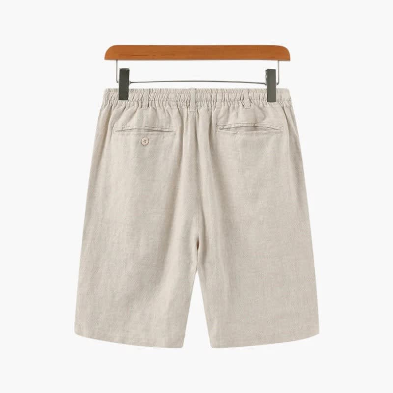 Reid Drawstring Linen Shorts_5
