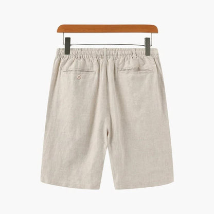 Reid Drawstring Linen Shorts_5