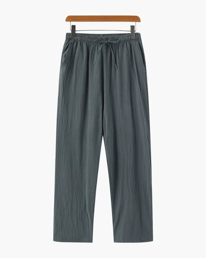 Beckett Drawstring Linen Pants_4