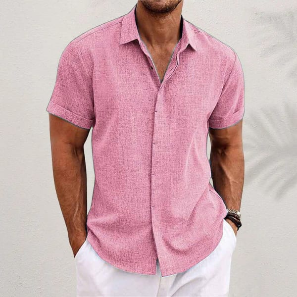 Harold Textured Weave Short Sleeve Shirt