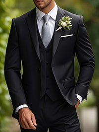 Marsden Slim Fit Three Piece Suit