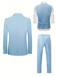 Marsden Slim Fit Three Piece Suit