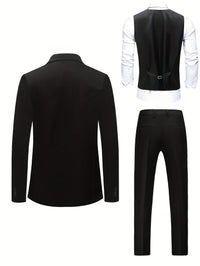Marsden Slim Fit Three Piece Suit