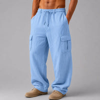 Marlon Linen Blend Cargo Pants