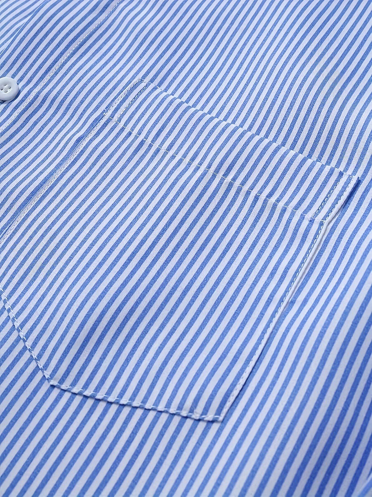 Madigan Striped Long Sleeve Button Up Shirt