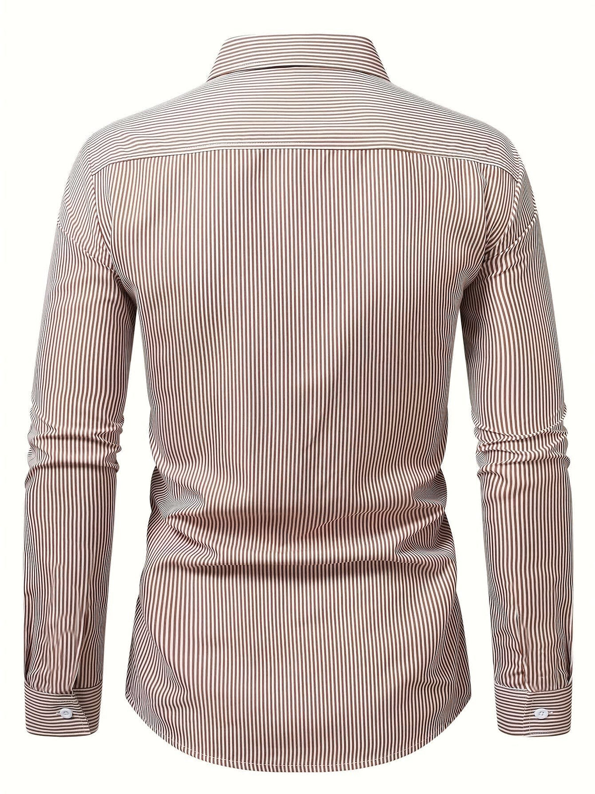 Madigan Striped Long Sleeve Button Up Shirt