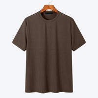 Kyler Ribbed Cotton Tee and Trousers Set