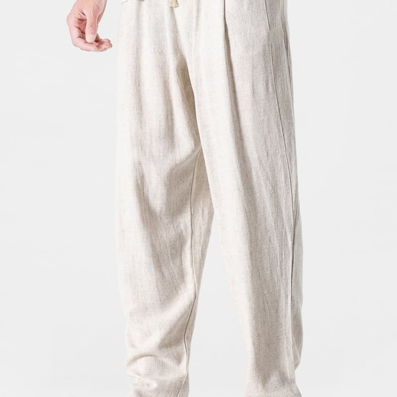 Sterling Elastic Waist Relaxed Trousers_1