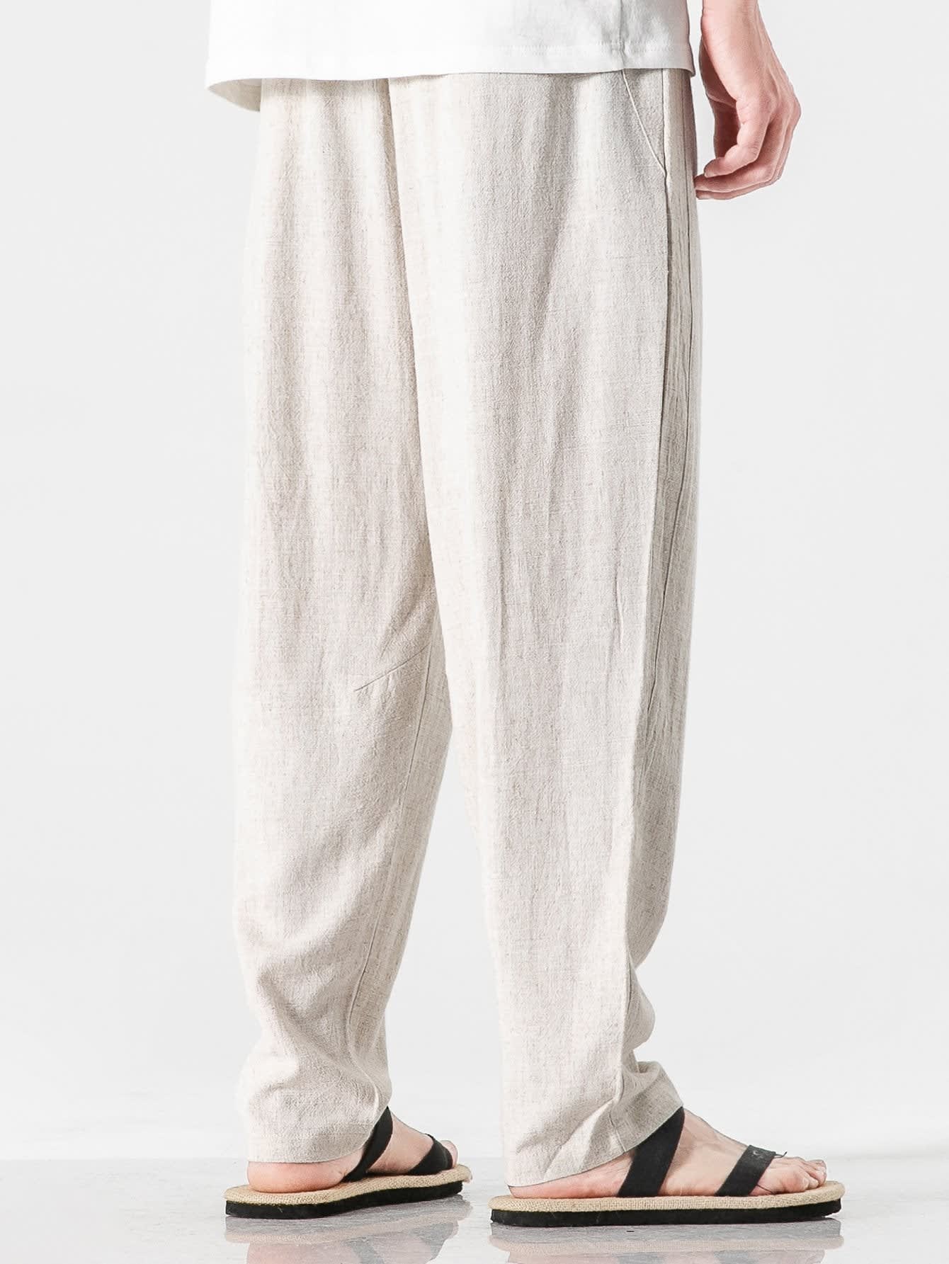 Sterling Elastic Waist Relaxed Trousers_2