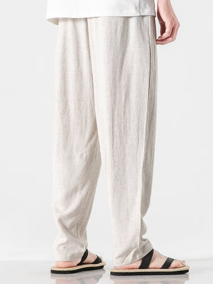 Sterling Elastic Waist Relaxed Trousers_2