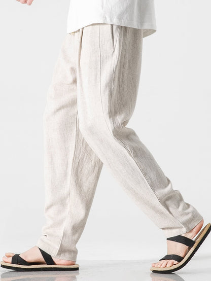 Sterling Elastic Waist Relaxed Trousers_3