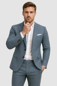 Lindsay Textured Two Piece Suit
