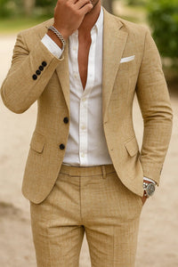Lindsay Textured Two Piece Suit