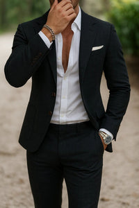 Lindsay Textured Two Piece Suit