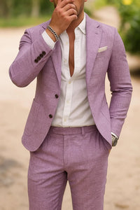 Lindsay Textured Two Piece Suit