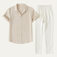 Garrison Short Sleeve Linen Set