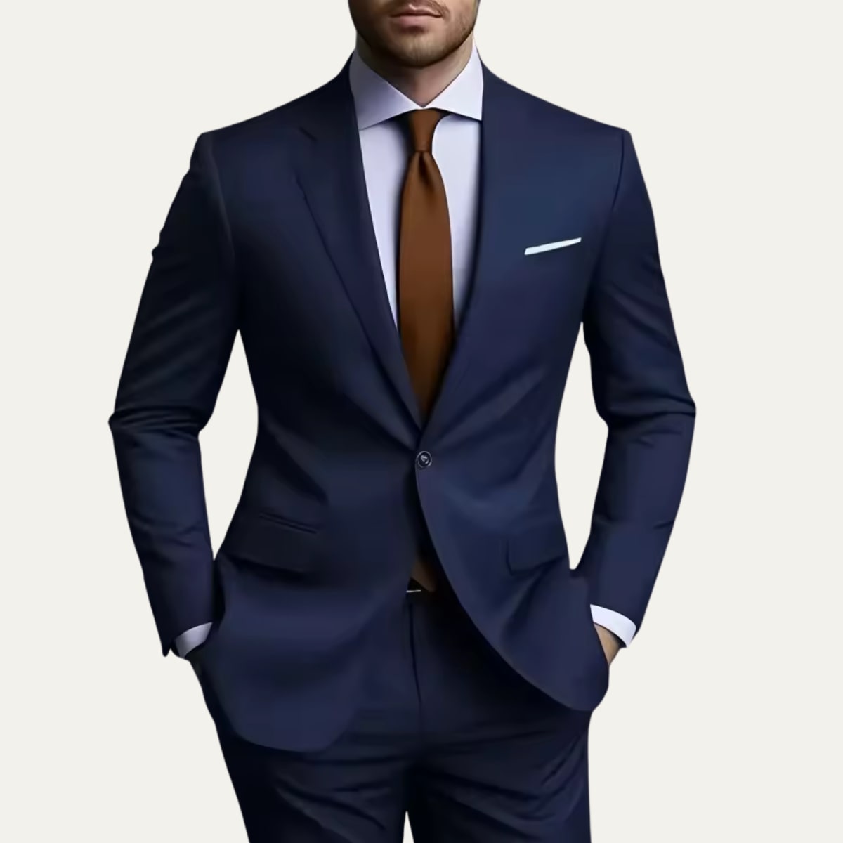 Perkins Slim Fit Business Suit