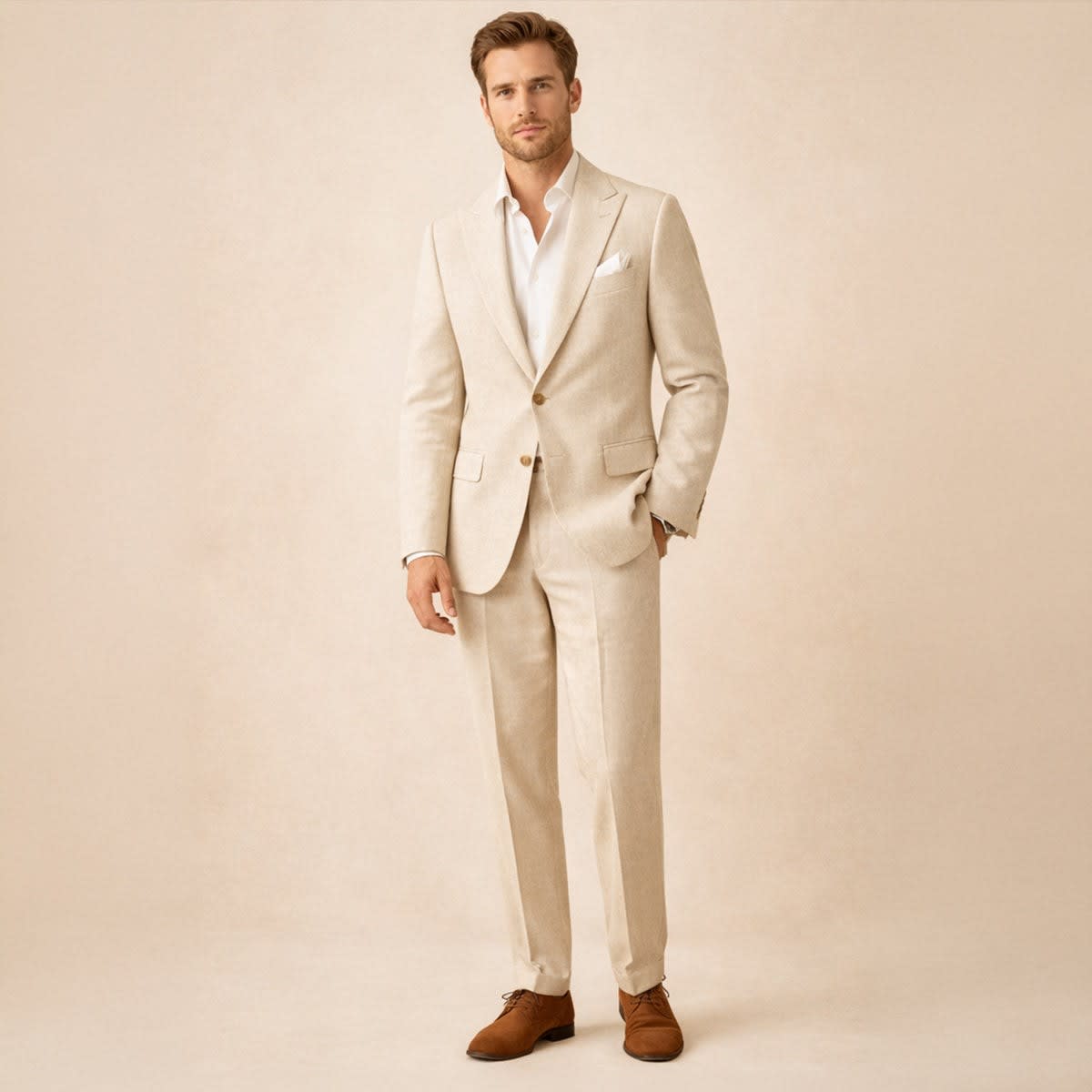Bradshaw Linen Two Piece Suit