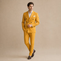 Neville Double Breasted Suit