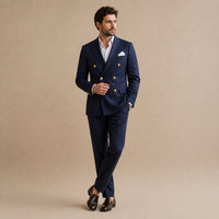 Neville Double Breasted Suit