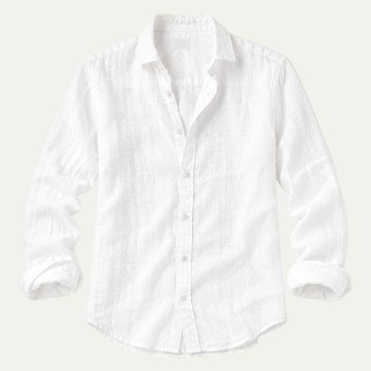Jenkins Linen Blend Long Sleeve Shirt_1