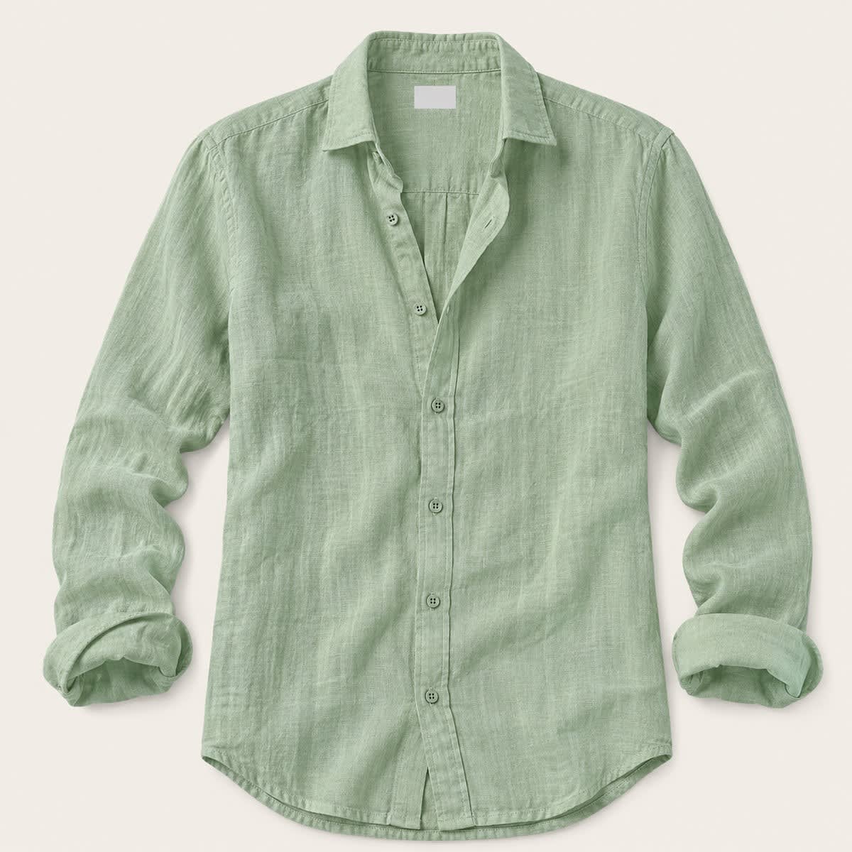 Jenkins Linen Blend Long Sleeve Shirt_5